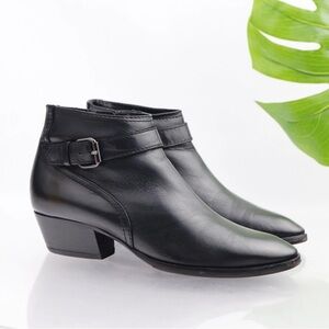 (brand new w/ box) Aquatalia Fanny Calf Ankle Boots (Black 6.5)